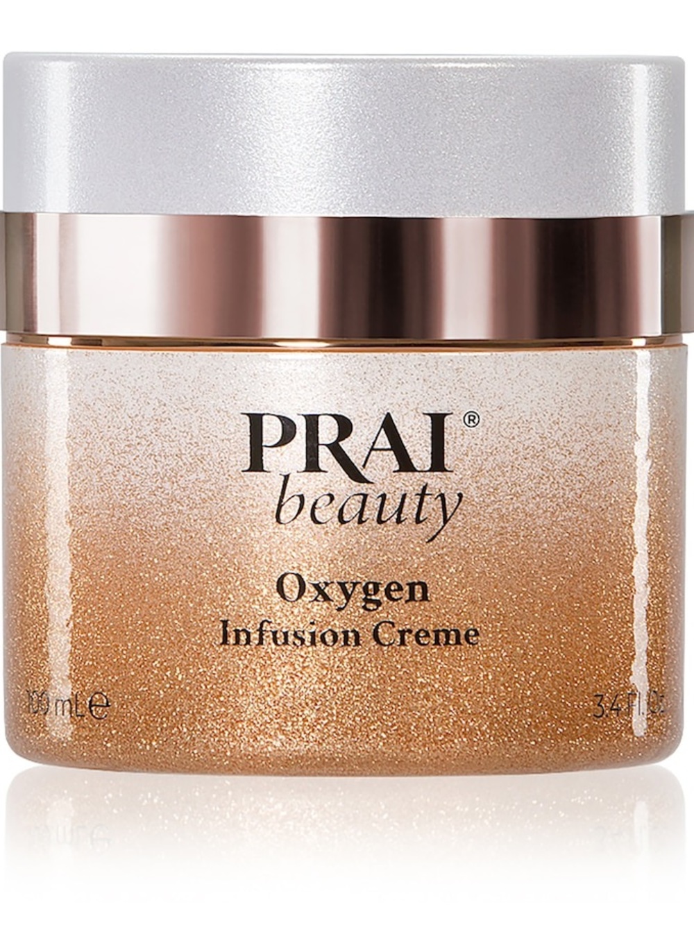PRAI Beauty Oxygen Infusion Crème — Radiant Gold Moisturizer NEW
